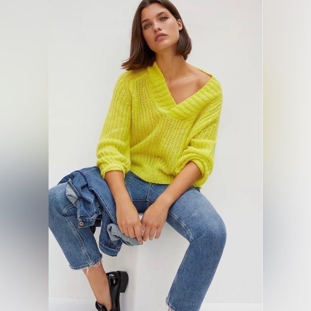 Anthropologie Honore Ribbed Sweater